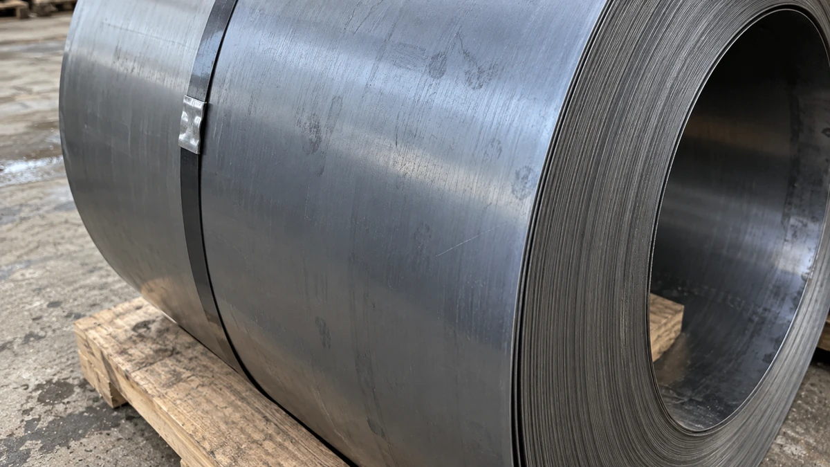 SPCC cold rolled coil, the surface smooth and lightly oiled.